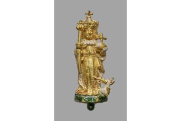 Gold and enamelled figure depicting King  Henry VI as a saint