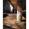 Painting of the Binty Chicken on underpass pillar in Northampton