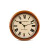 Wooden wall clock from Rushden Alfred Street School