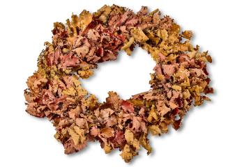 Oak leaf wreath
