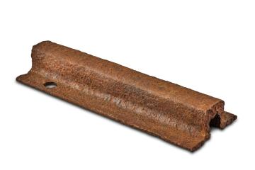 Length of iron broad gauge railway track