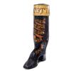 Large painted wood and lead boot advertsing Cottons, boot and shoe manufacturers and retailsers in Oundle.