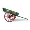 Painted wooden scout trek cart used by the 1st kettering Scout Group 