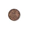 Obverse (head) of a Norman period silver penny minted in Northampton