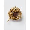 Gold and precious stone jewelled brooch or hat pin dating to mid-15th century