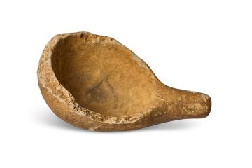 Bronze Age ceramic spoon