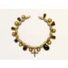Anglo-Saxon gold and garnet pendant necklace.
