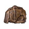 Leather drinking flask or costrel