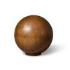 Large copper ball added to the cast iron Victorian Market Square fountain in Northampton in 1954.