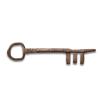 Iron key from medieval monastery of St Andrew's Northampton
