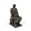 Bronze  cast from clay maquete produced by sculptor Henry Moore