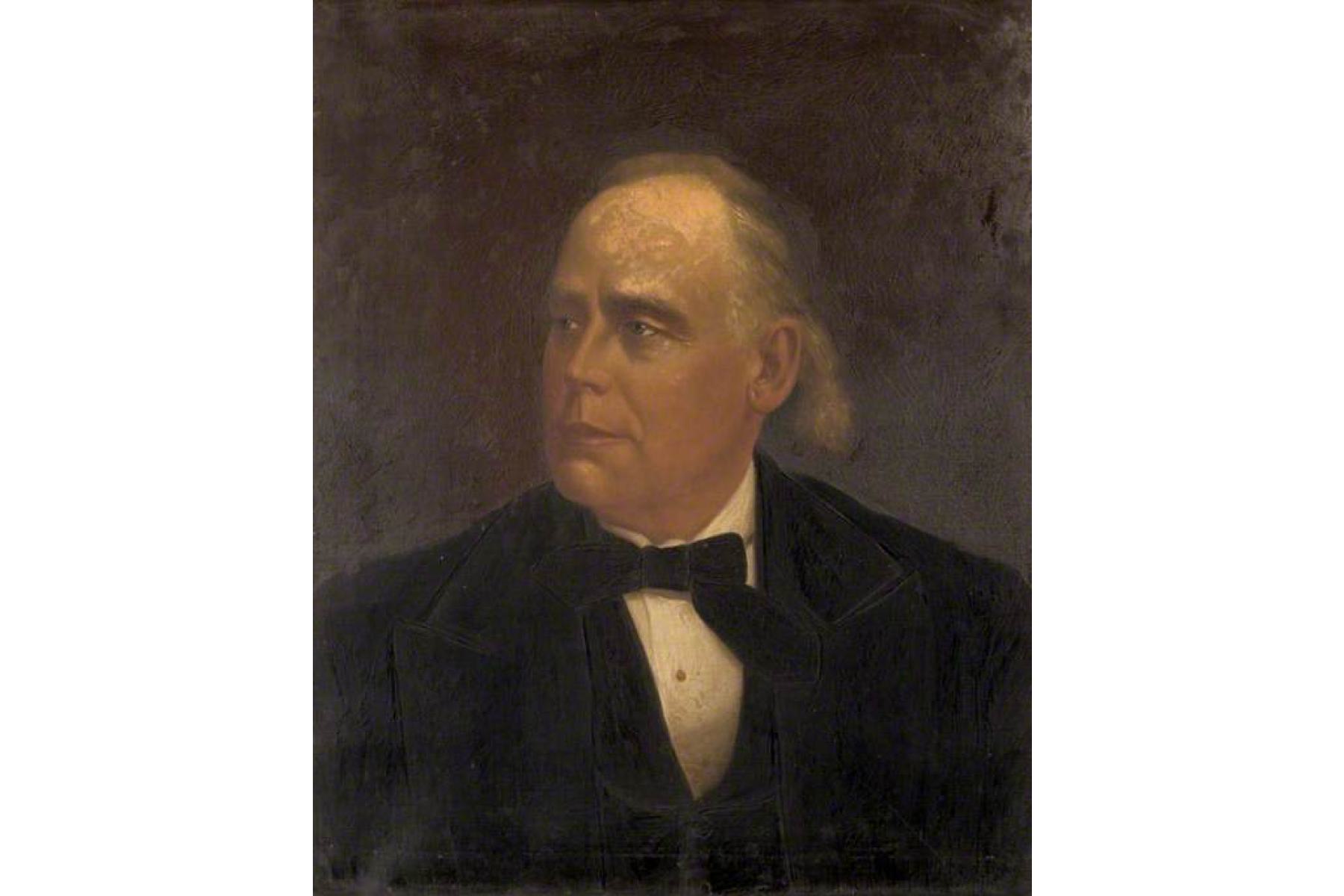 Portrait of Charles Bradlaugh c. 1880